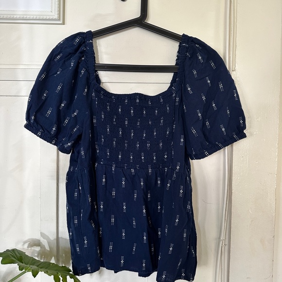 Madewell Embroidered Wrap Top - Picture 6 of 8